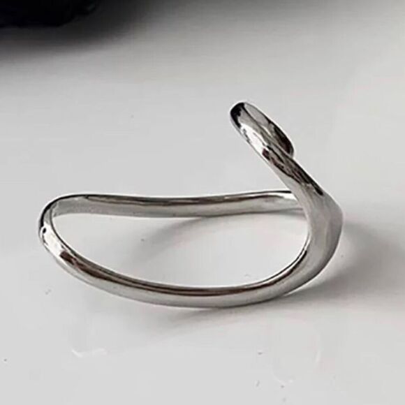 Last one!! The Nike Ring two finger ring in 925 - Picture 9 of 11